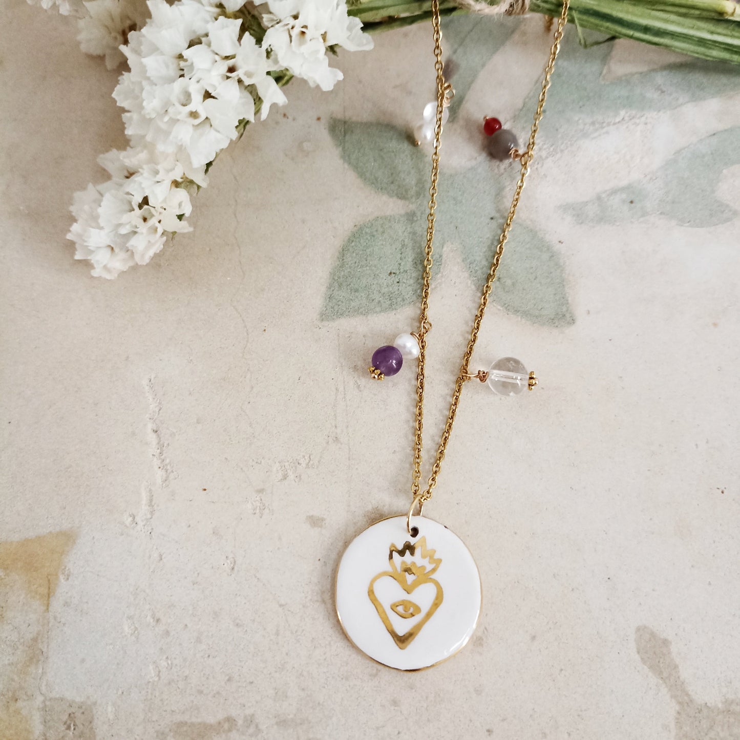 Collana SACRO CUORE ORO