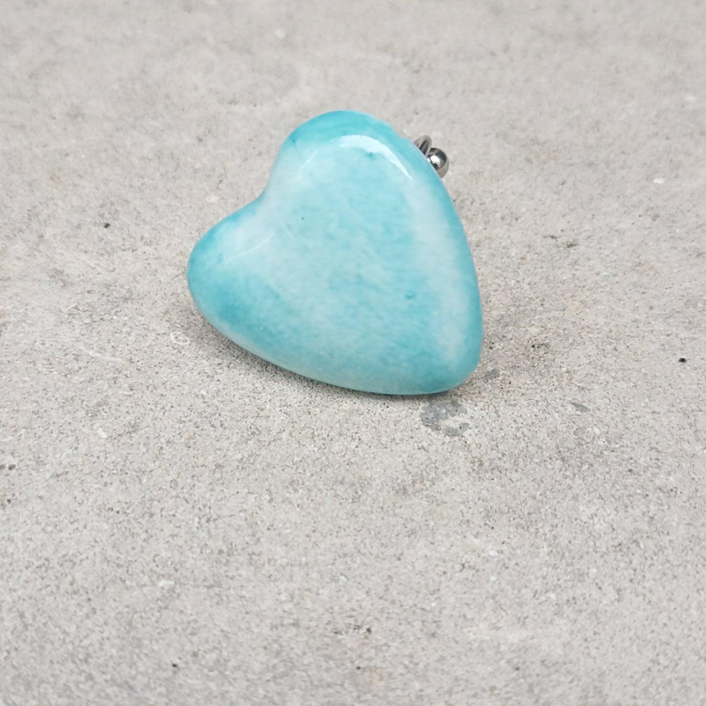 ANELLO CUORE TIFFANY CERAMICA