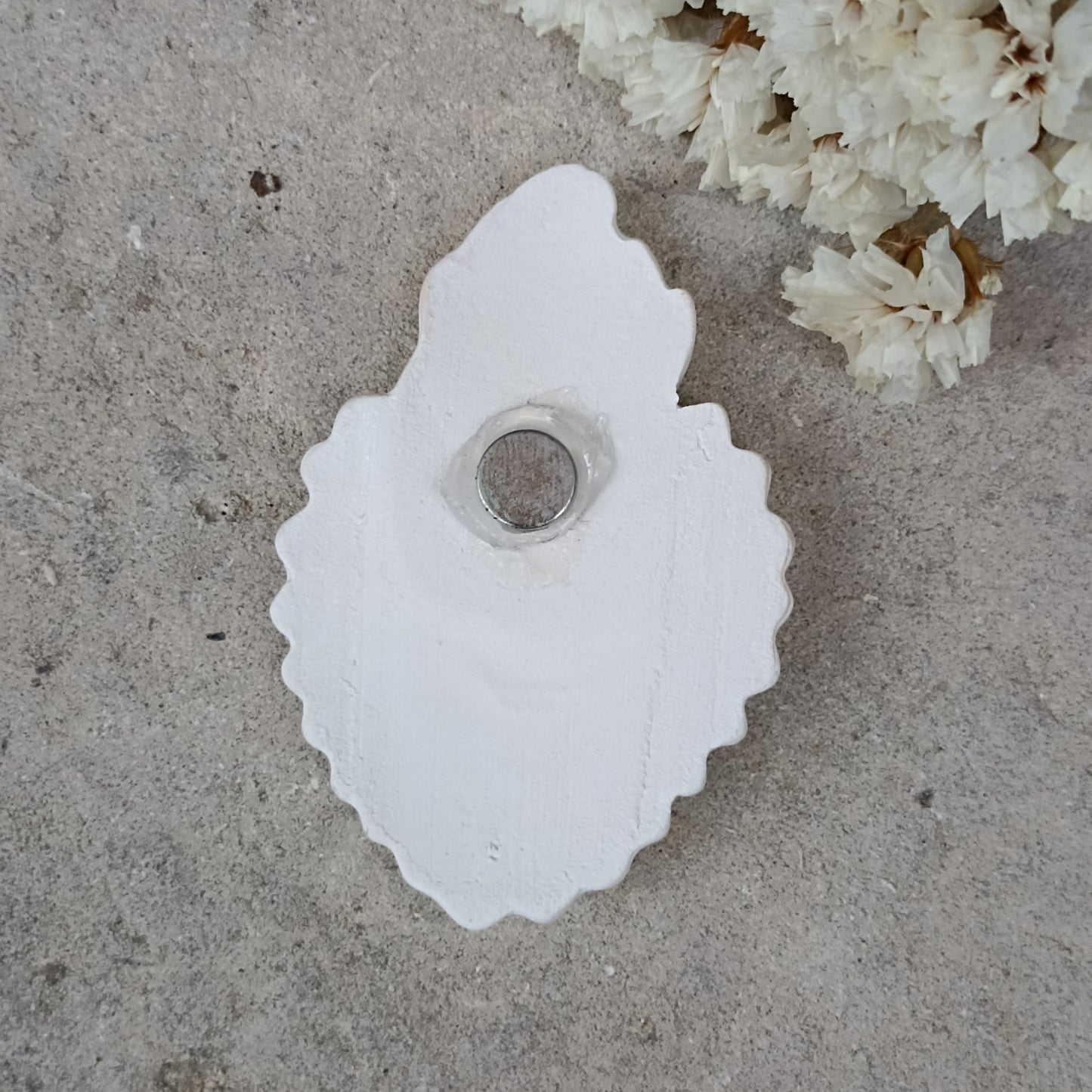 MAGNETE SACRO CUORE BIANCO