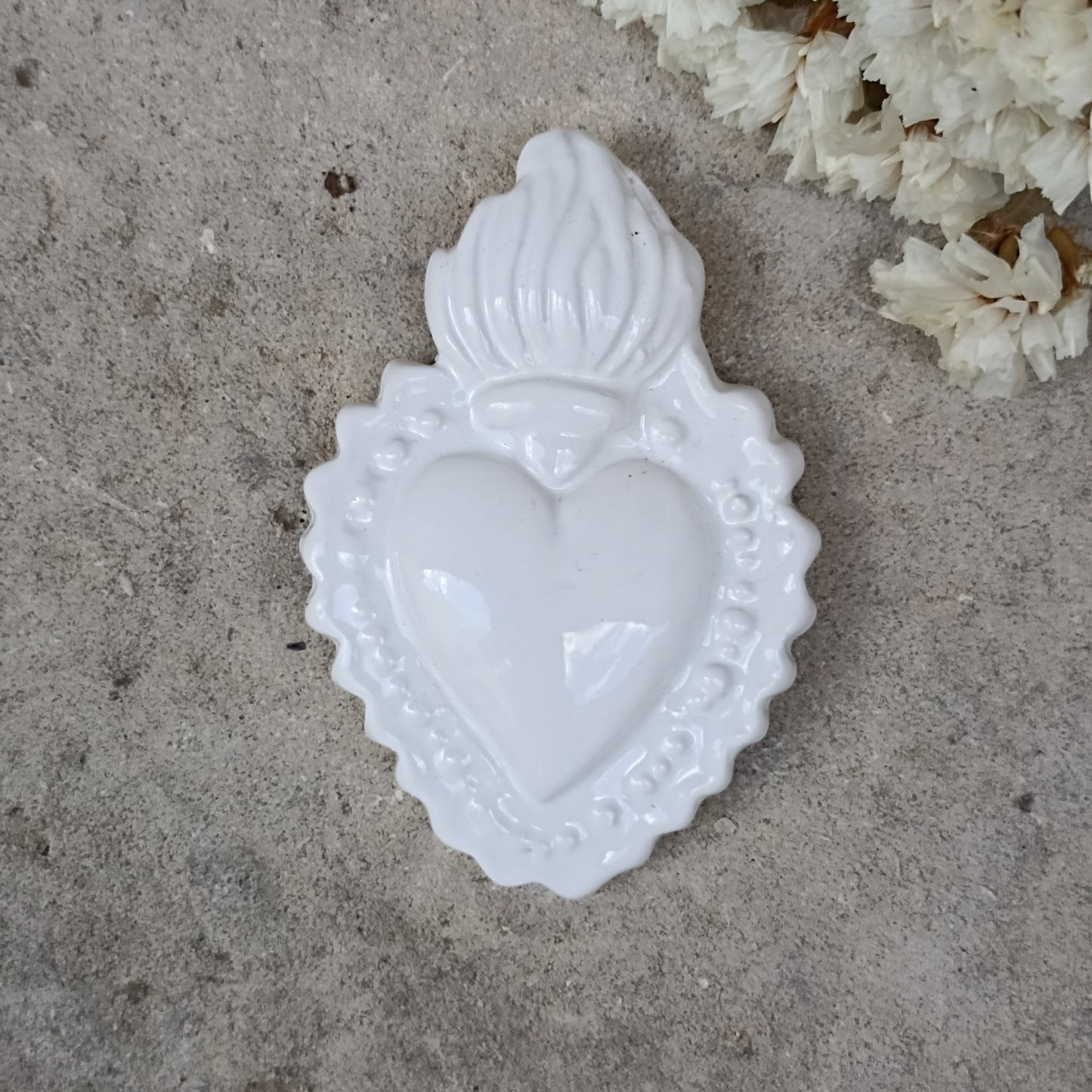 MAGNETE SACRO CUORE BIANCO