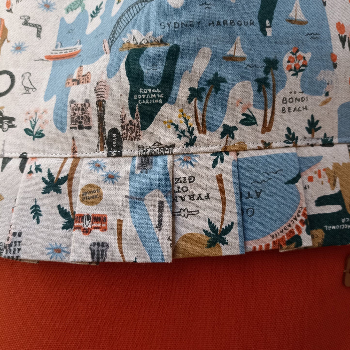 Shopper CITY con base ARANCIO