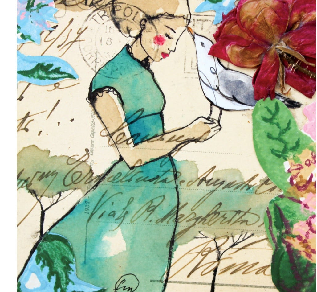 Stampa GABBIANO di Francesca Mariani
