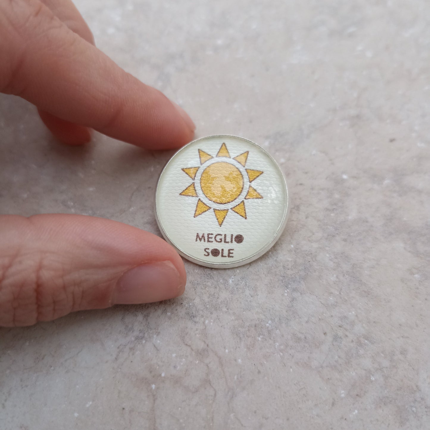 Spilla MEGLIO SOLE