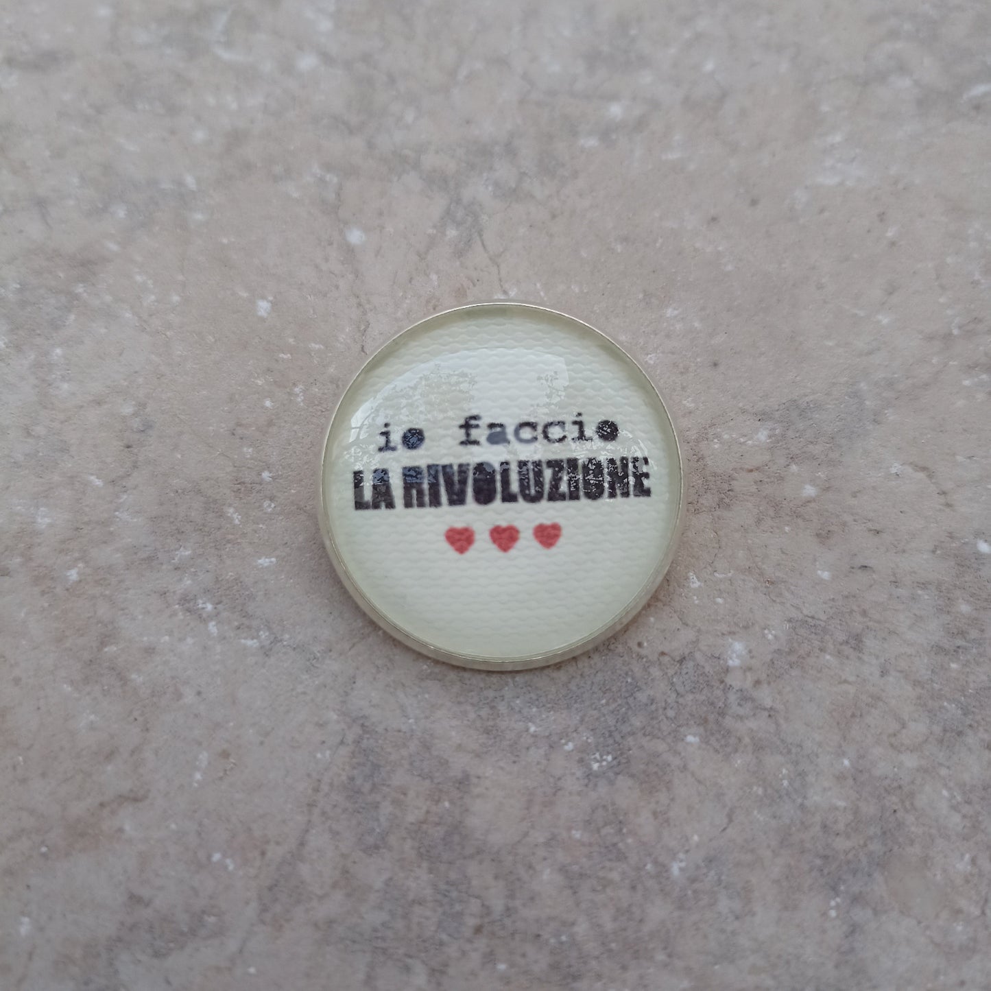 Spilla IO FACCIO LA RIVOLUZIONE