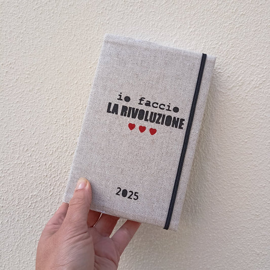Agenda Piccola IO FACCIO LA RIVOLUZIONE 2025