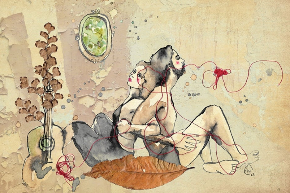 Stampa 30x40 Su una foglia di luna Francesca Mariani