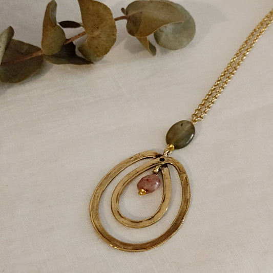 Collana ELLISSE con Pietre