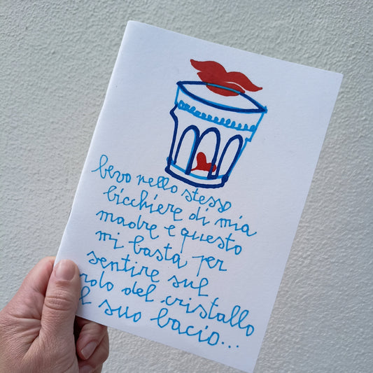 Quaderno Bevo Nello Stesso Bicchiere Di Mia Madre