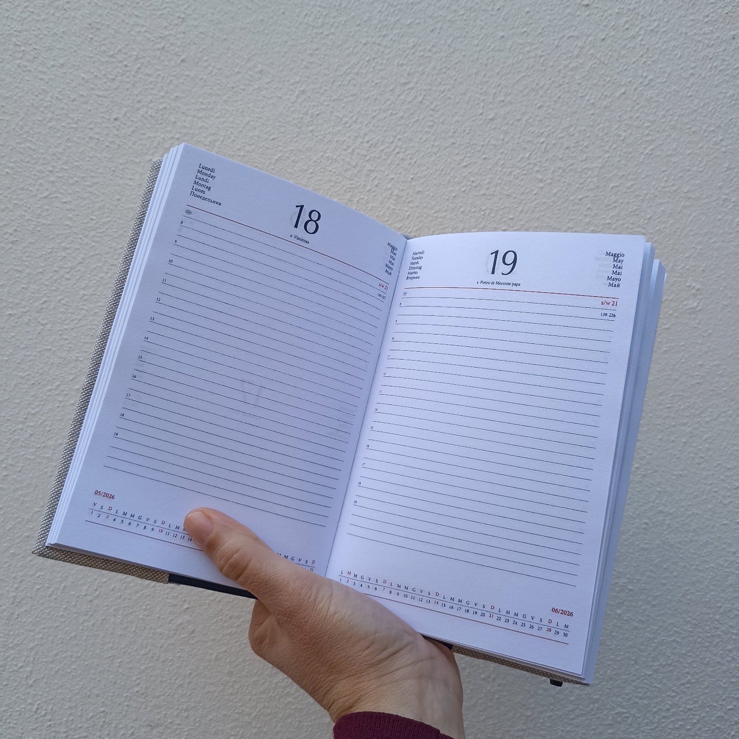 Agenda Piccola UN DOS STRESS 2026