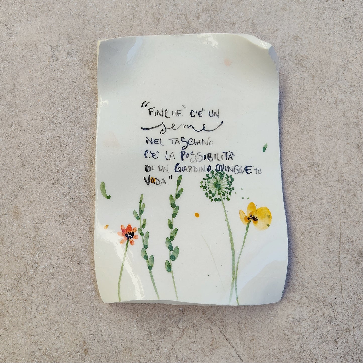 PAGINA PROMEMORIA FINCHE' C'E' UN SEME... CON SOFFIONE