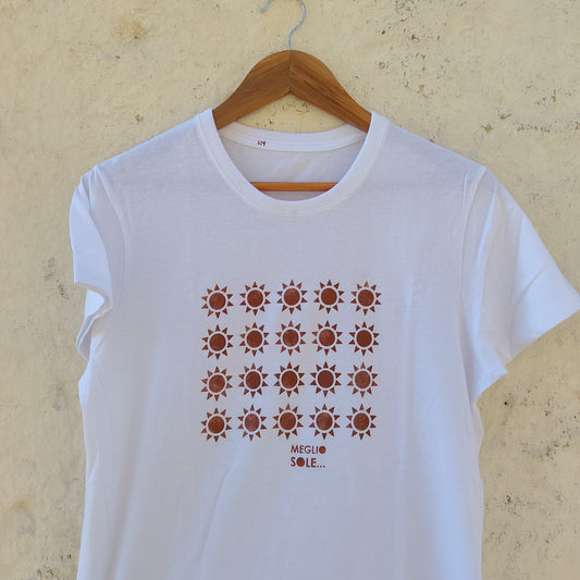 T-SHIRT MEGLIO SOLE