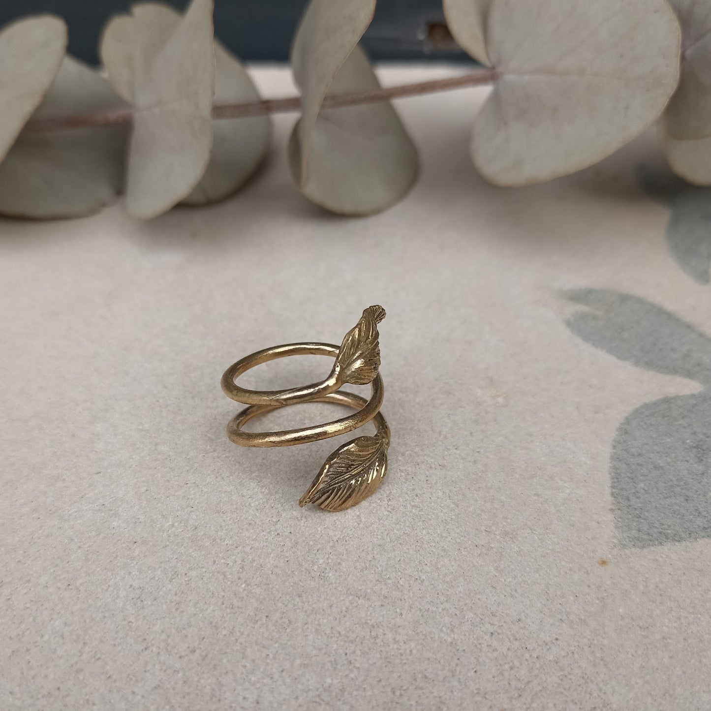 Anello FOGLIE PRUGNO