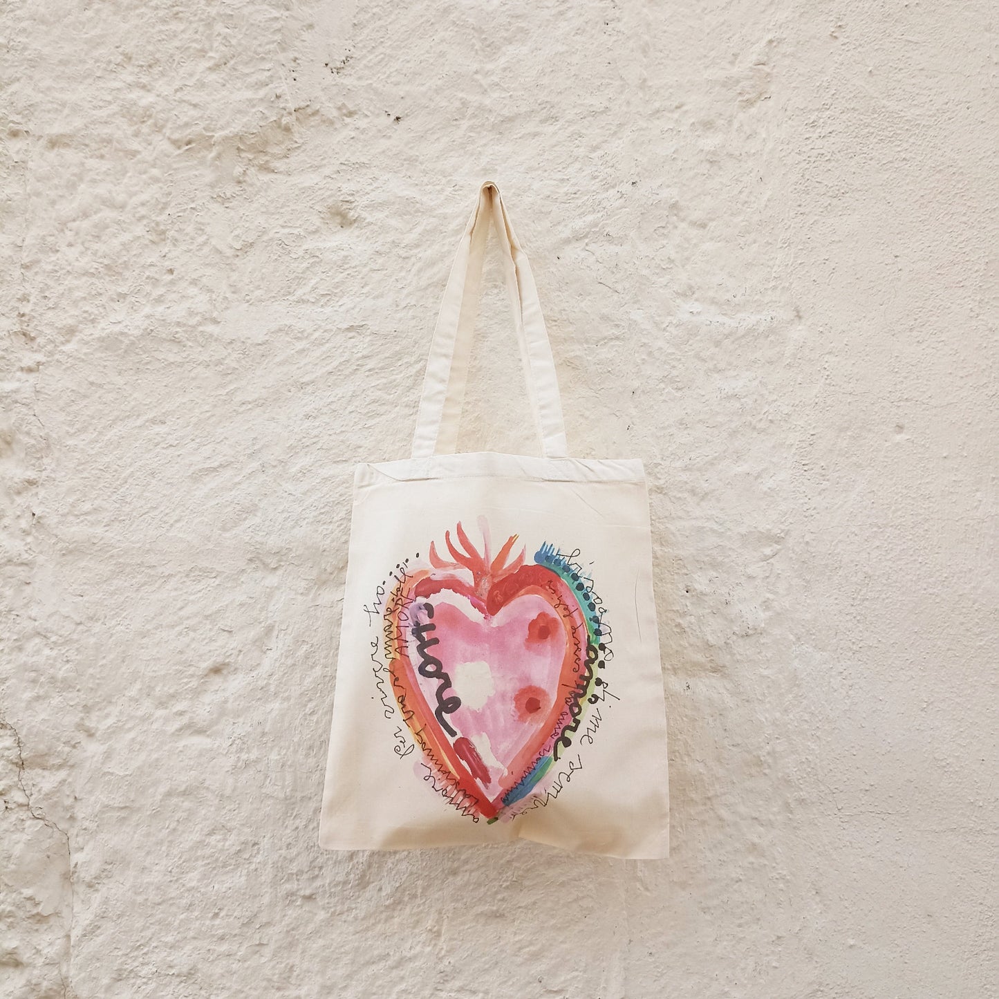 Shopper CUORE, PER VIVERE HO BISOGNO DI ME SEMPRE