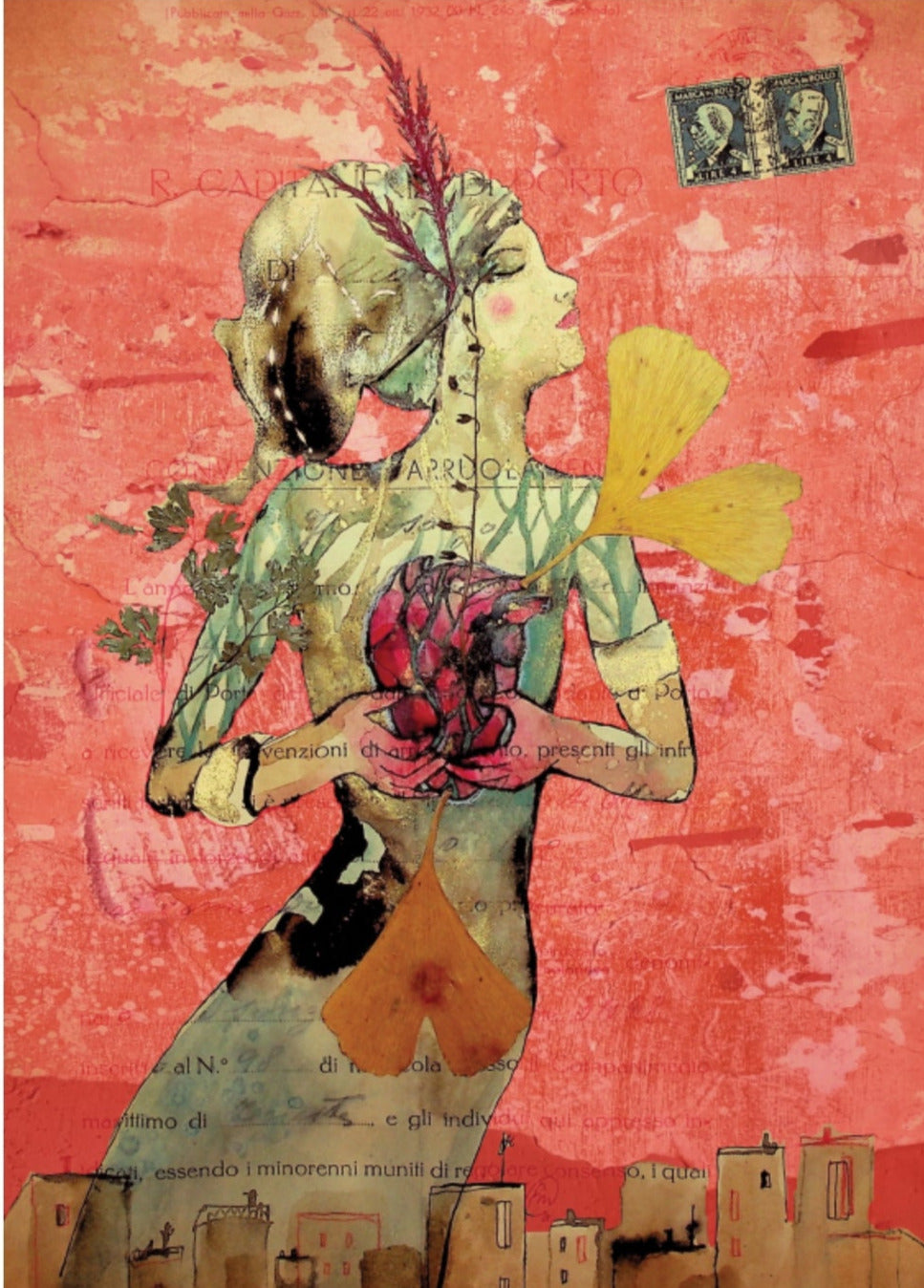 Stampa 30x40 SCIAMANA, CURANDERA DEI CUORI Francesca Mariani