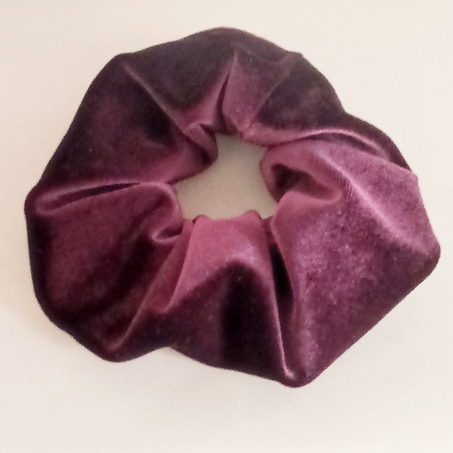 Scrunchie Velluto Bordeaux