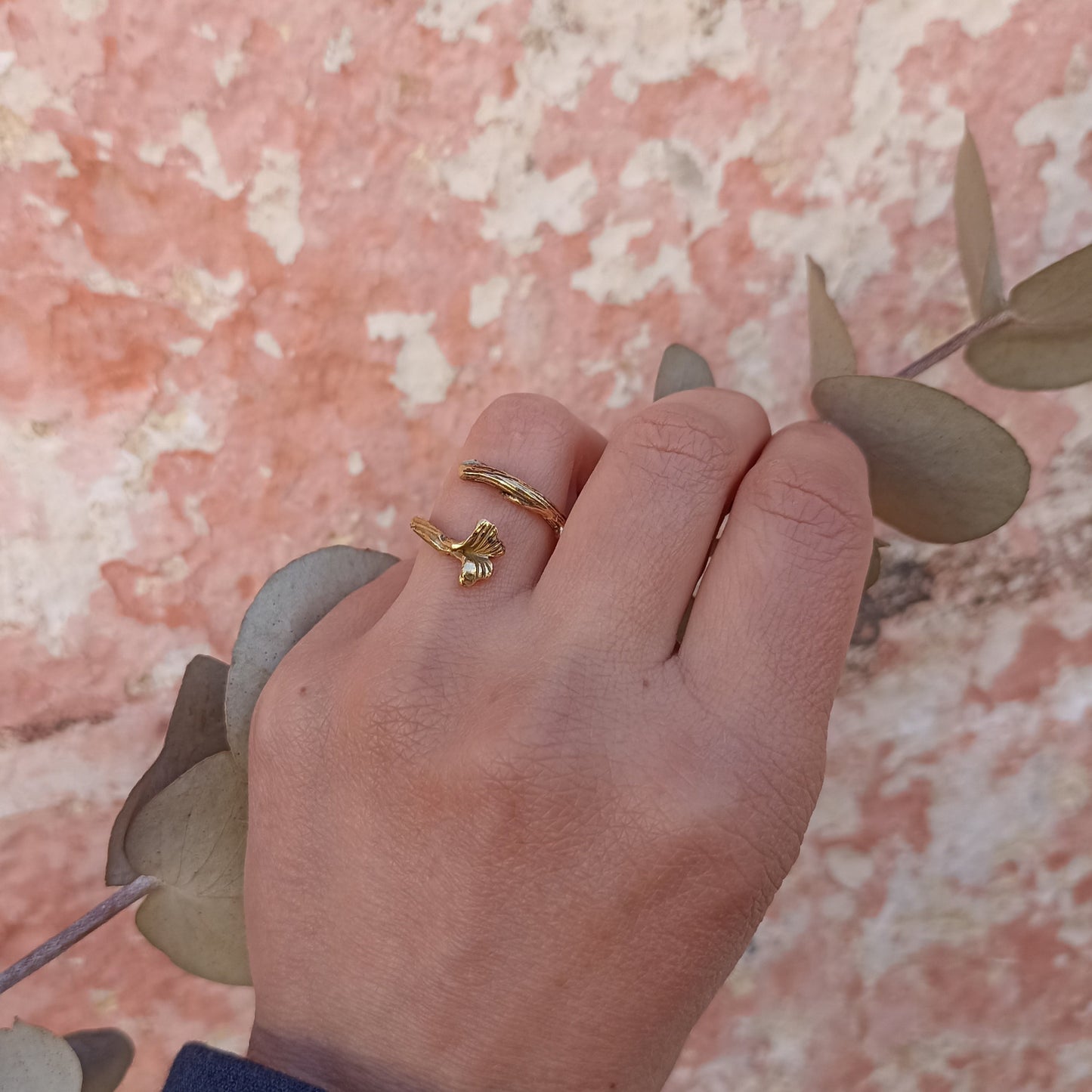 Anello GINGKO RAMO
