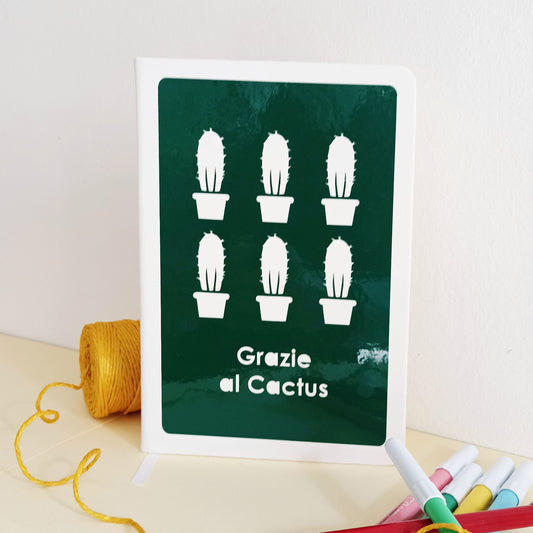 Taccuino grande GRAZIE AL CACTUS