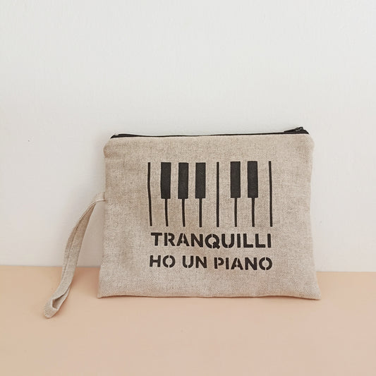 Pochette grande TRANQUILLI HO UN PIANO
