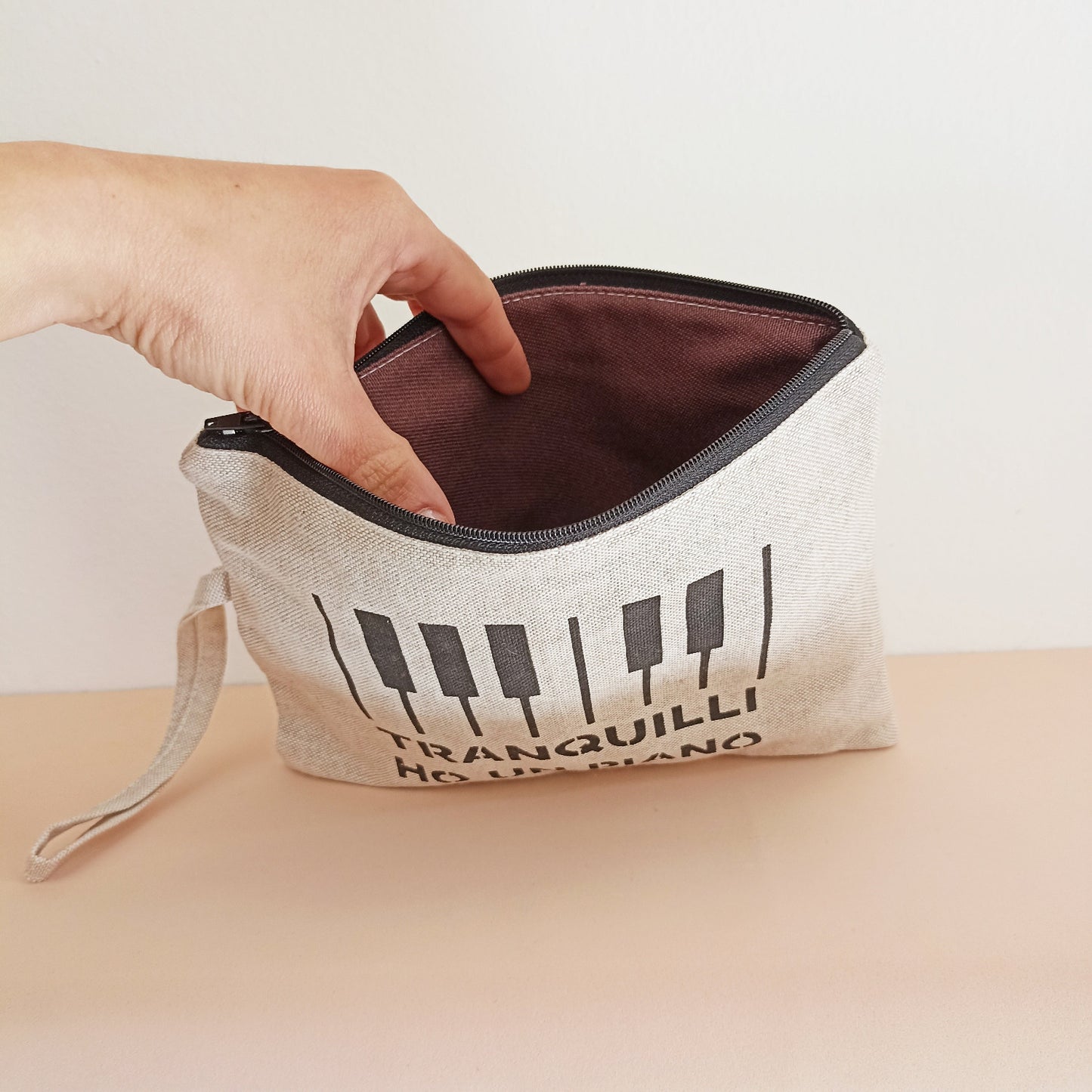Pochette grande TRANQUILLI HO UN PIANO