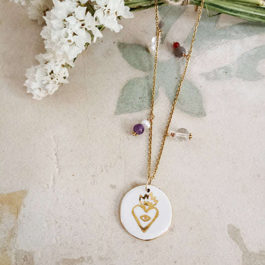 Collana SACRO CUORE ORO