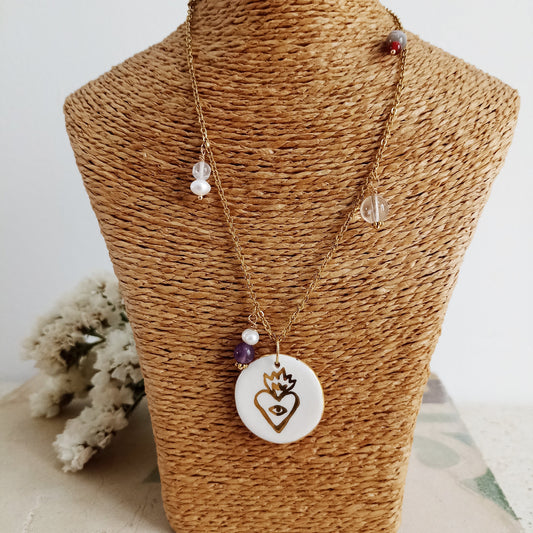 Collana SACRO CUORE ORO