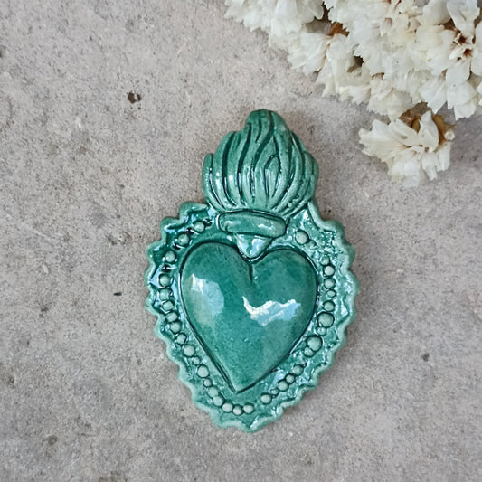 MAGNETE SACRO CUORE VERDE