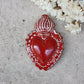 MAGNETE SACRO CUORE  ROSSO