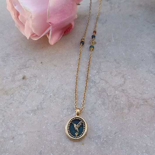 Collana MEDAGLIA COLIBRI'