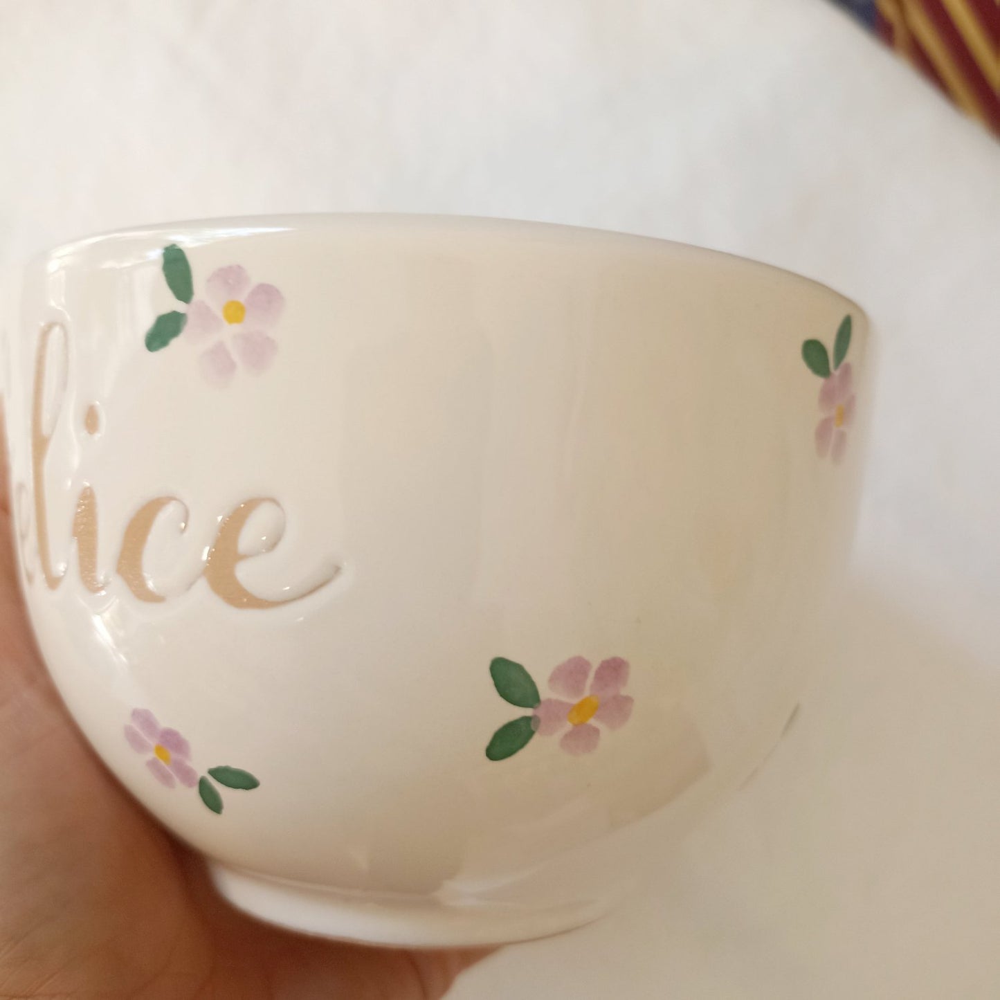 Tazza SII FELICE fiori LILLA