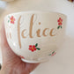 Tazza SII FELICE fiori ROSSI