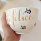 Tazza SII FELICE fiori BLU