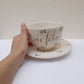 Tazza SII FELICE fiori LILLA