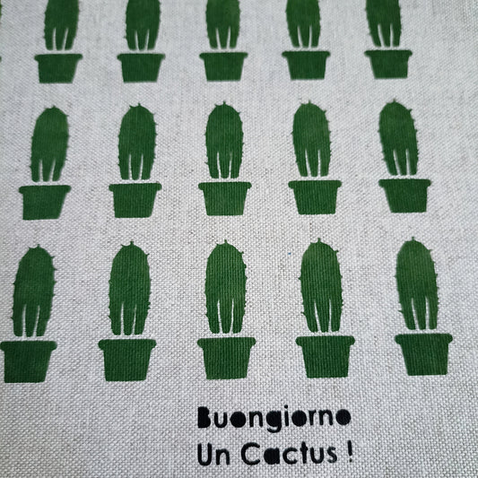 Tovaglietta BUONGIORNO UN CACTUS