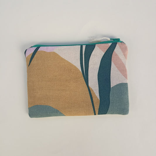 ASTUCCINO FOGLIE ASTRATTE retro VERDE SALVIA