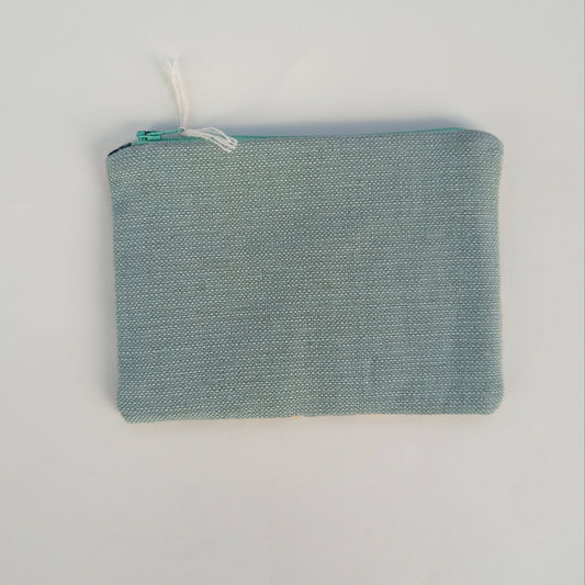 ASTUCCINO PICCOLI FIORI retro VERDE MENTA