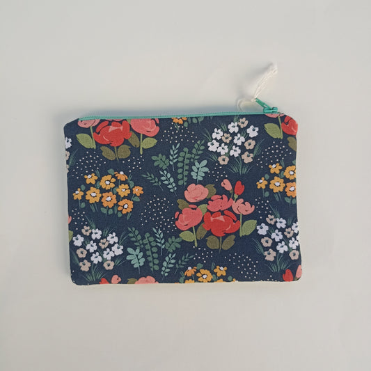 ASTUCCINO PICCOLI FIORI retro VERDE MENTA