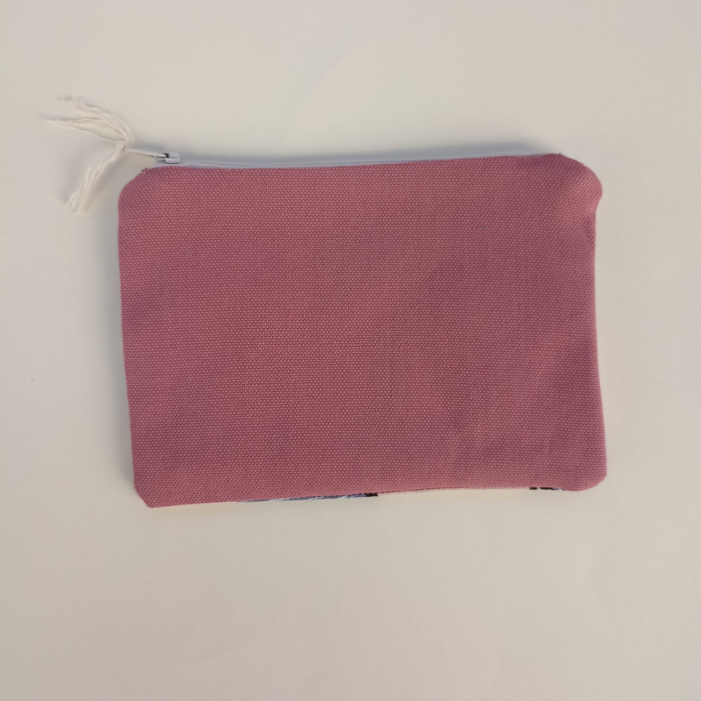 ASTUCCINO PAPAVERI CELESTI retro ROSA ANTICO