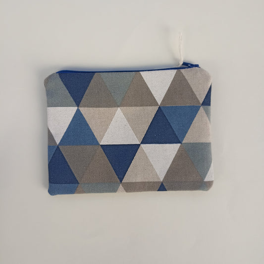 ASTUCCINO TRIANGOLI BLU retro BLU NOTTE