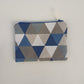 ASTUCCINO TRIANGOLI BLU retro BLU NOTTE