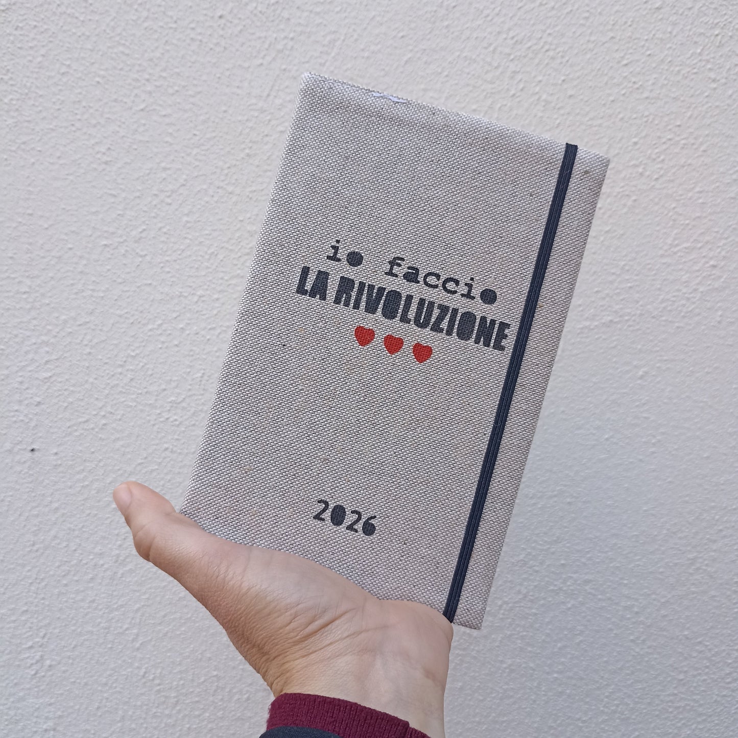 Agenda Piccola IO FACCIO LA RIVOLUZIONE 2026