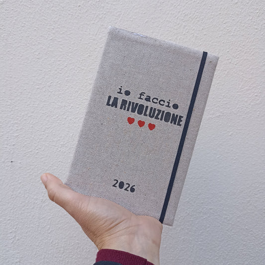 Agenda Piccola IO FACCIO LA RIVOLUZIONE 2026