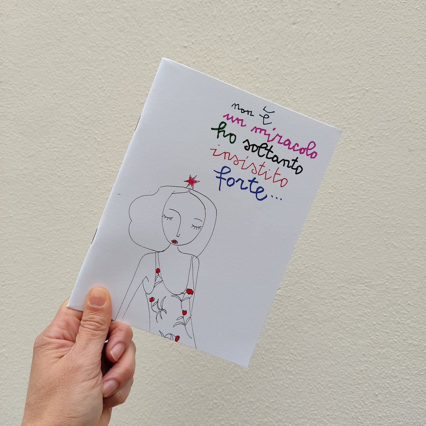 Quaderno Non è un Miracolo Ho Soltanto Insistito Forte