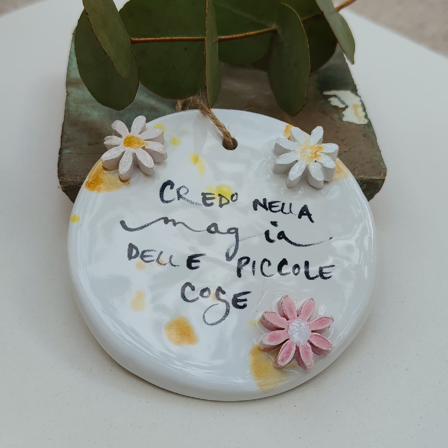 SFERA PROMEMORIA CREDI NELLA MAGIA DELLE PICCOLE COSE