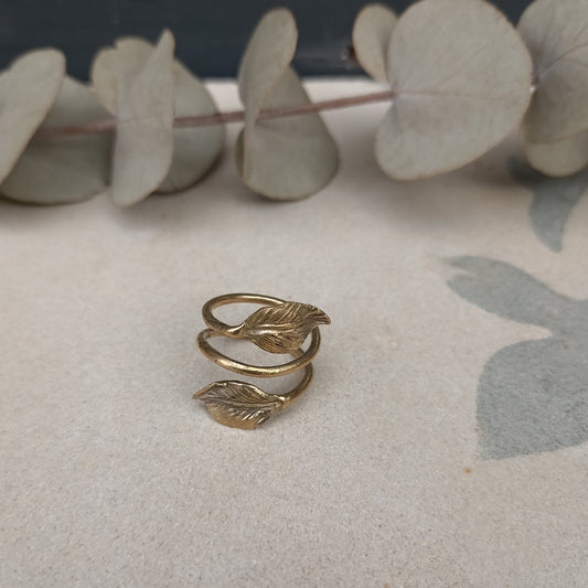 Anello FOGLIE PRUGNO