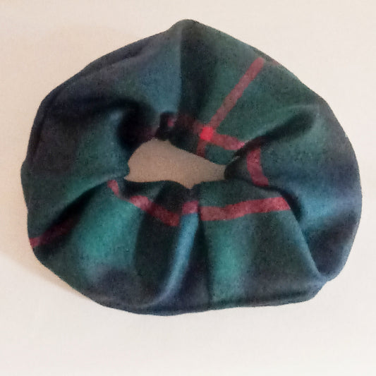 Scrunchie Tartan Blu Classsico