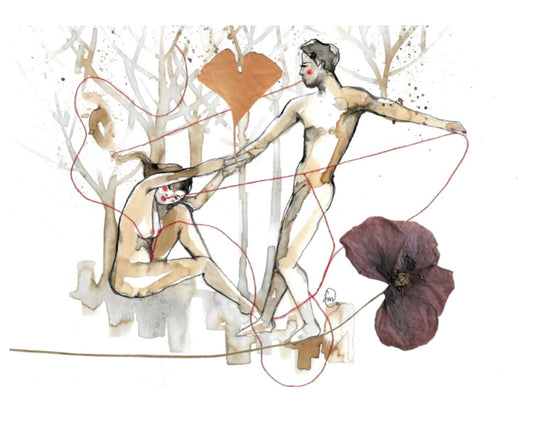 Piccola Stampa AMORE-BOSCO  Francesca Mariani