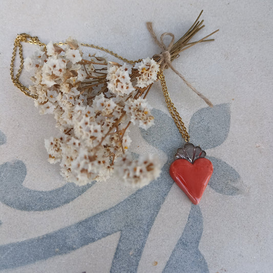 Collana SACRO CUORE ROSSO