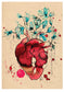 Stampa CUORE GIARDINO Francesca Mariani